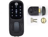 Yale Smart Living YD-01-CON-BL Keyless Smart Door Lock 60mm Backset Black view 5