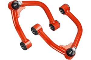 AUTSURLES 2-4" Front Upper Control Arms with Ball Joint for Toyota Sequoia Tundra 2007-2023, Adaption 2-4" Lift Suspension Kit Adjustable Control Arm, Replacement Factory Suspension Arms 2 PCS
