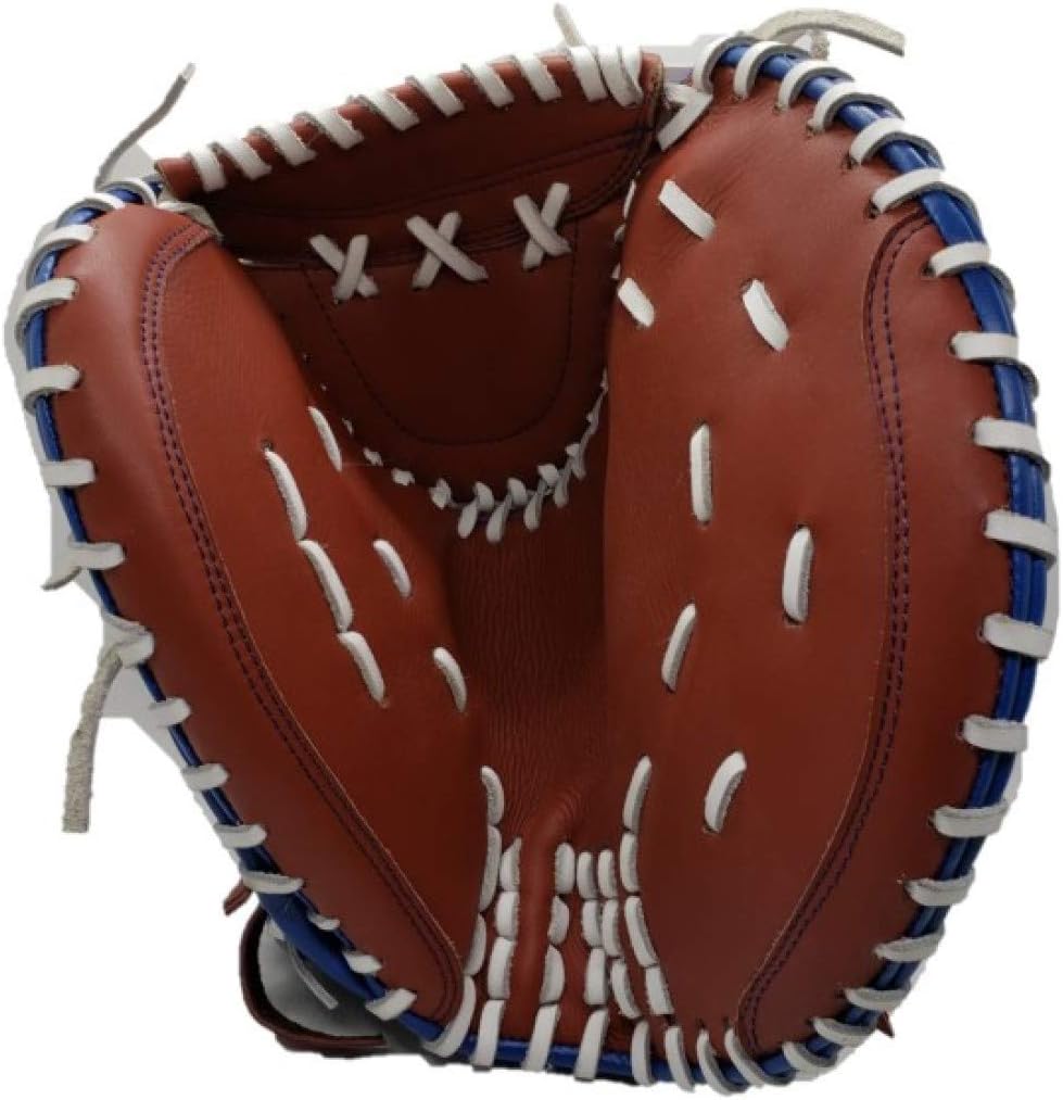 red white and blue catchers mitt