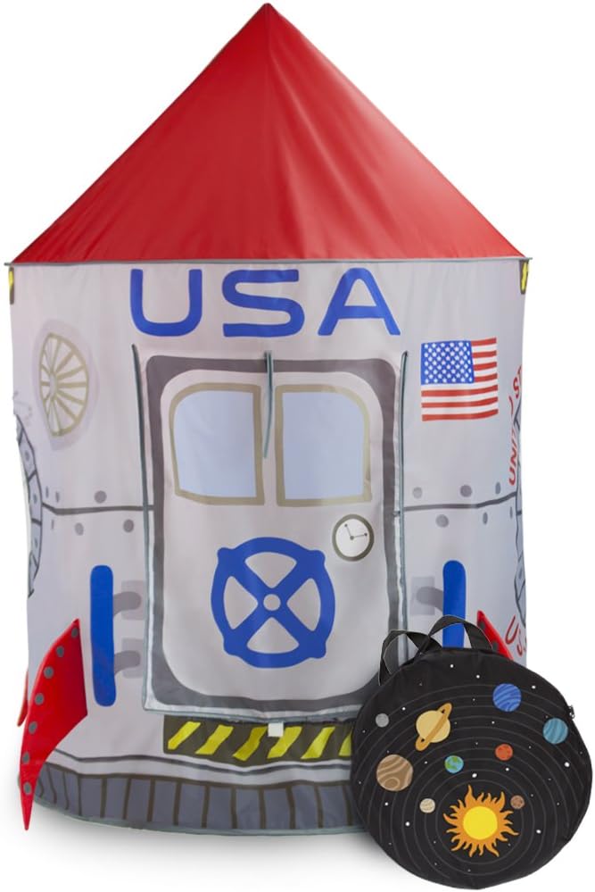 rocket ship play tent