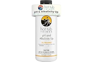 Hot Tub Things pH Up & Alkalinity Increaser for Hot Tub – Pool Shock, Alkalinity Up, pH Increaser and Alkaline Booster for Spa or Pool, Maintain Balanced Water Quality and Clear Water Use – 2 Pounds