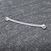 14G Clear Flexible Bioflex Industrial Barbell Clear Retainer Cartilage Earring Maternity Sport Pregnancy Belly Button Rings Body Piercing Jewelry Retainer 1 1/2 Inch (38mm)