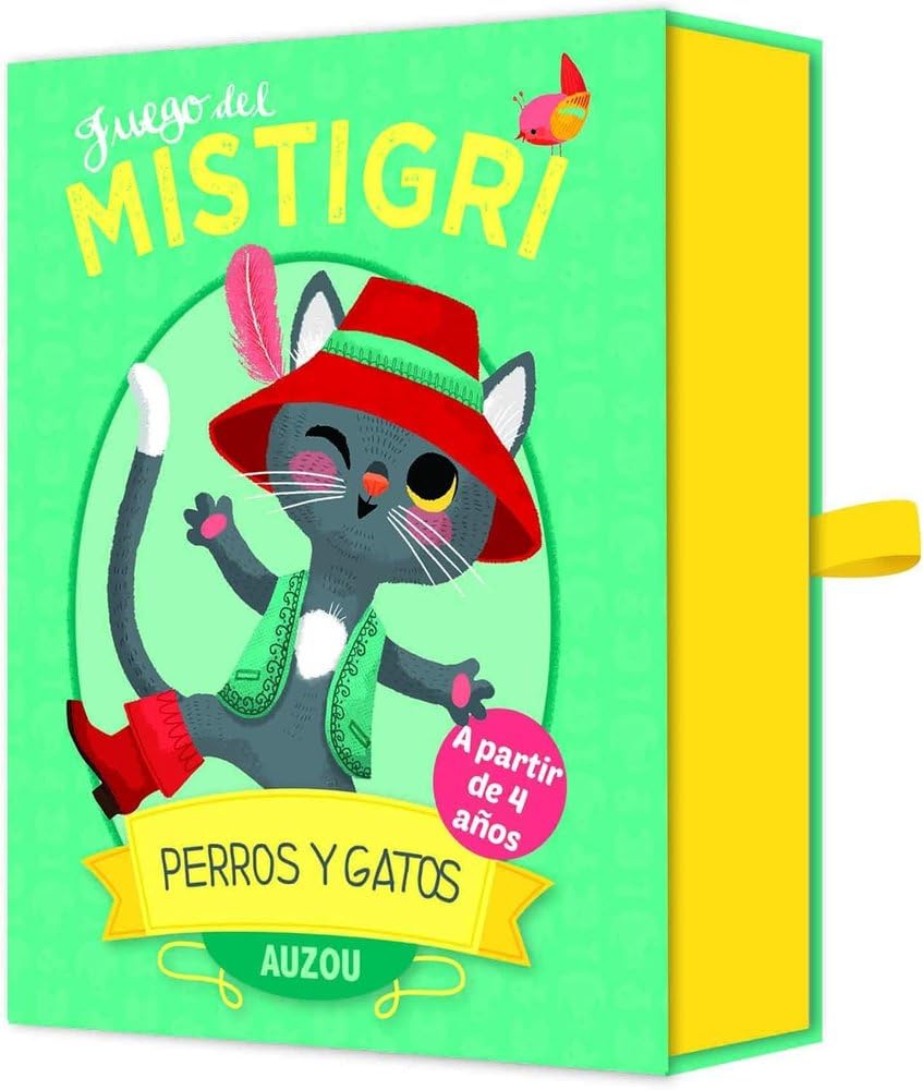 Perros y gatos. juego de mistigri