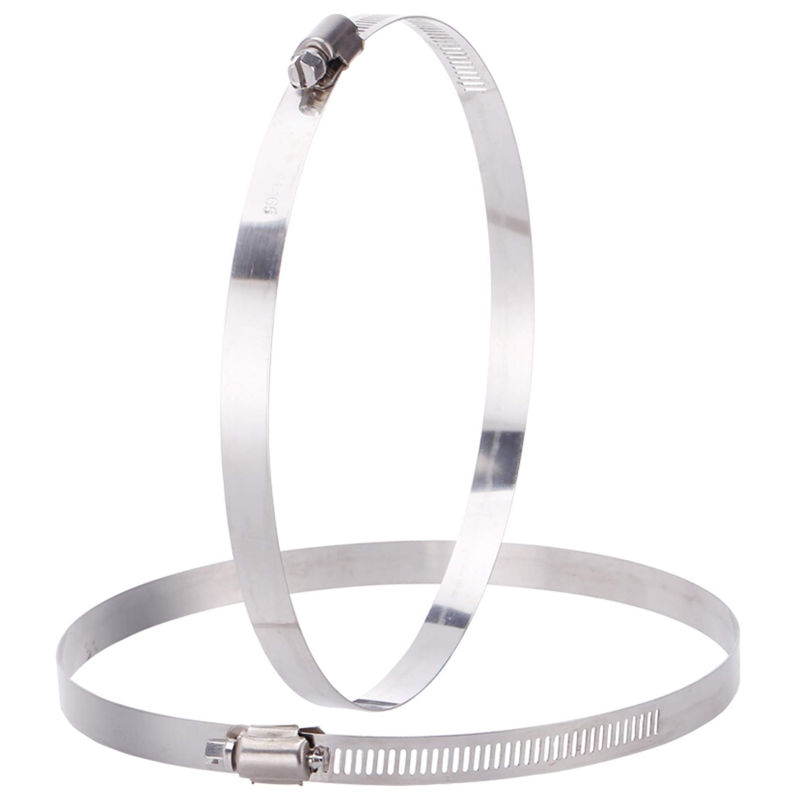 Buy 4 Inch Hose Clamp, KeyType Adjustable Stainless Steel Hose Clamps, Pipe Clamp, Worm Gear