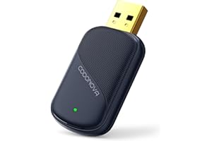 CODONOVA Mini Wireless Carplay and Android auto Adapter with Fastest Connection Car, No Latency Wireless Carplay Adapter, Tying to Cars from 2016 & Phone with Android 10+ / iPhone 6 or Above USB-A/Type-C Blue