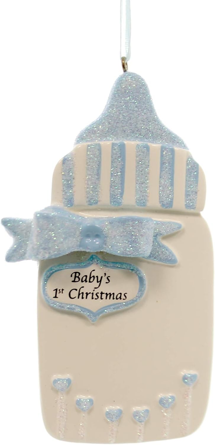 baby bottle ornament