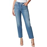 Jessica Simpson Womens Spotlight High Rise Slim Straight Ankle Standard