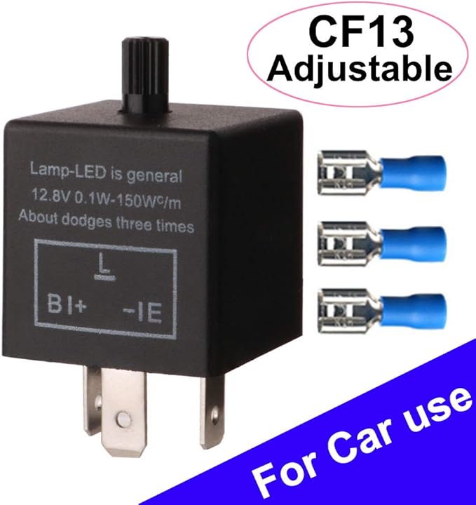 Relè Lampeggiatore 12V 3Pin Per LED Auto E Moto - Regolabile, 0.1W-150W - Foto 9