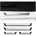 OMAC Door Sill Scuff Plate Guard for Toyota RAV4 CH-R Exclusive Stainless Steel 4X