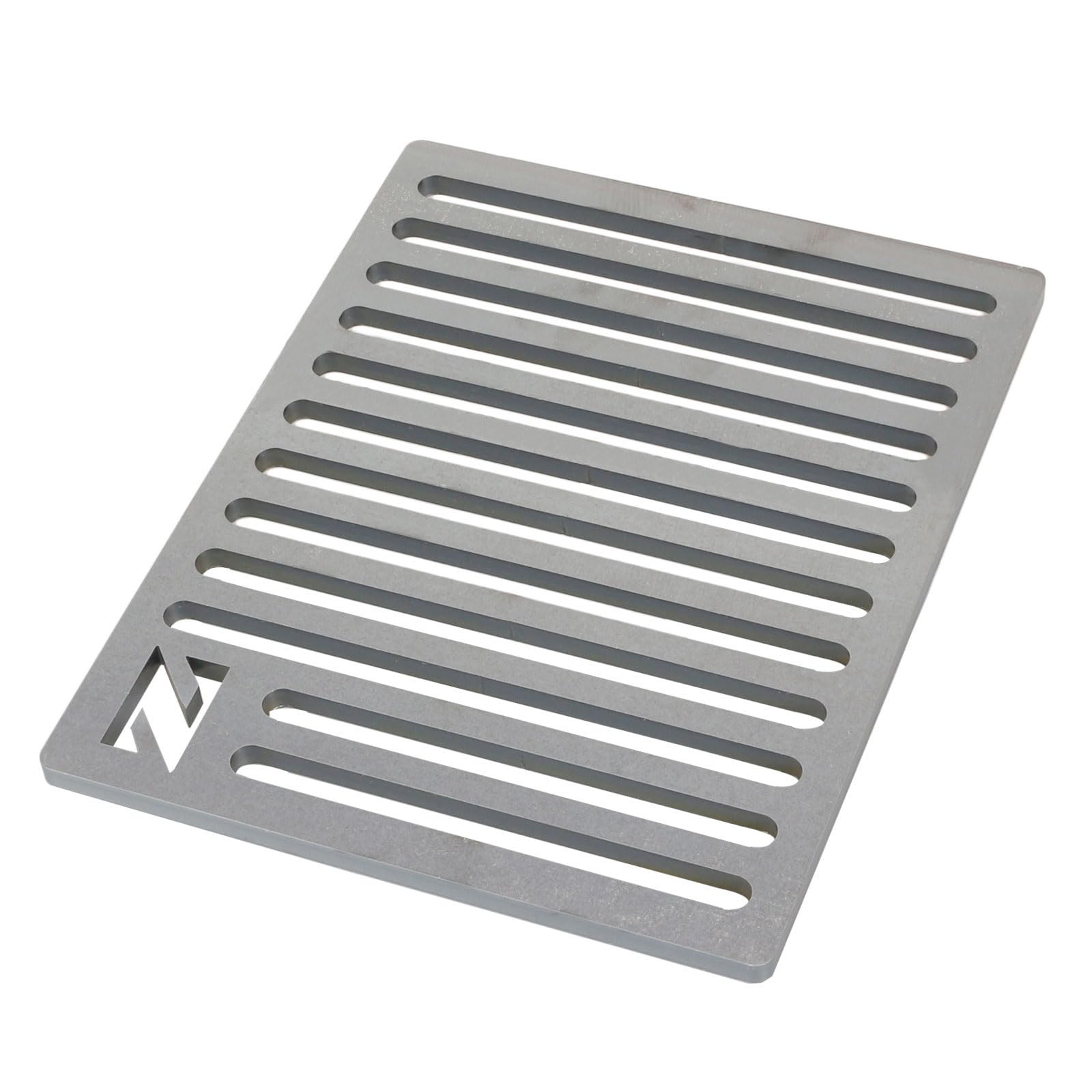 WELL GRILL 18.5 x 24 cm Fire Grate, Stove Grate, Charcoal Grate, Soapstone Stove, Ash Grate, Fireplace for Many Fireplaces and Ovens, Solid Steel, 0.85 cm Thick, Not Easily Deformed