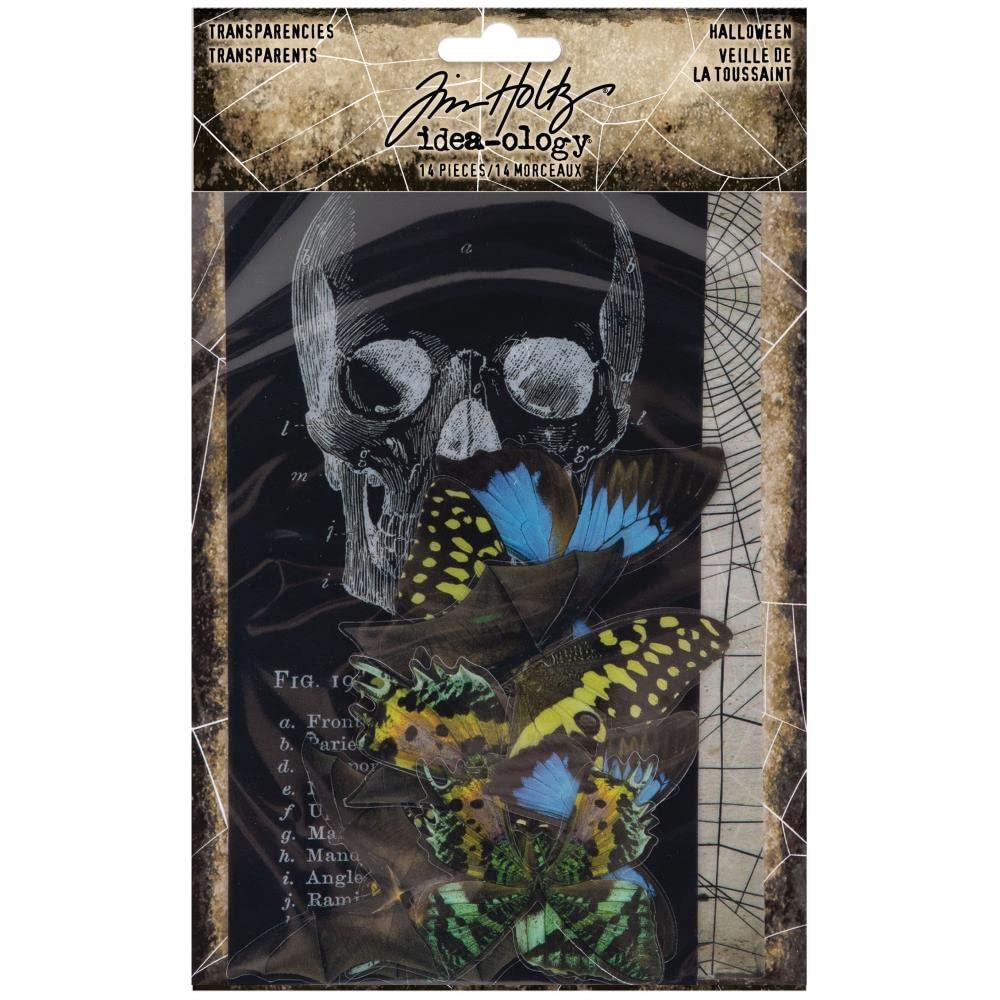 Tim Holtz 2021 Halloween Idea-Ology, Transparencies, 94167