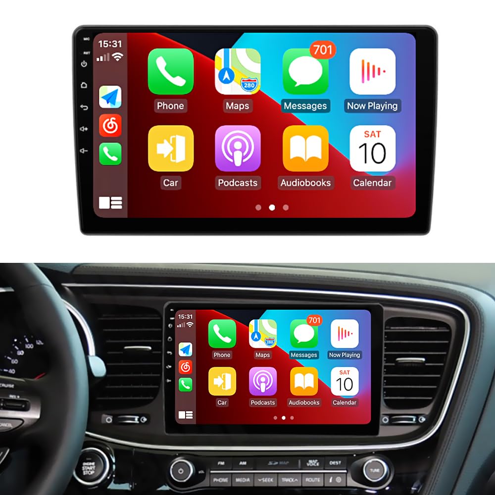 Photo 1 of Hac Sa Beach for Kia Optima K5 Radio 2014 2015 Car Stereo 9" IPS Touchscreen Carplay GPS Navigation Android Auto BT with Free Backup Camera FM SCW 4GB RAM+64GB ROM