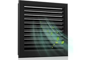 18" X 18" Gable Vent Aluminum Gable Vents for Houses Attic Vent Shed Vents Cover Exterior with Screen Mesh Alloy Wall Vent Ve
