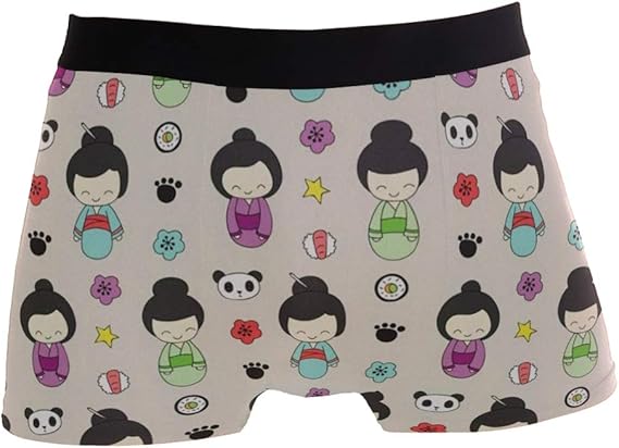 Amazon アニメ 人形 パンダ 猫柄 ボクサーパンツメンズ パンツ ブリーフ ショットパンツ 前閉じ メンズ下着 通気 吸汗 速乾 セクシー S Xl ブリーフ 通販
