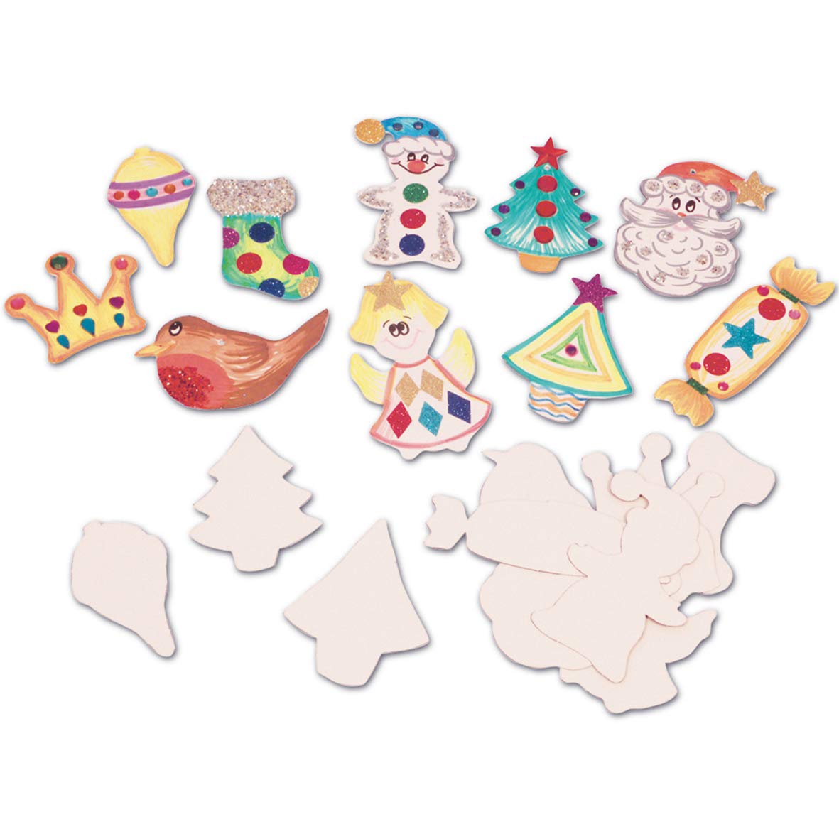 Springboard Make a Christmas Magnet Craft Activity Pack (Pack of 50)
