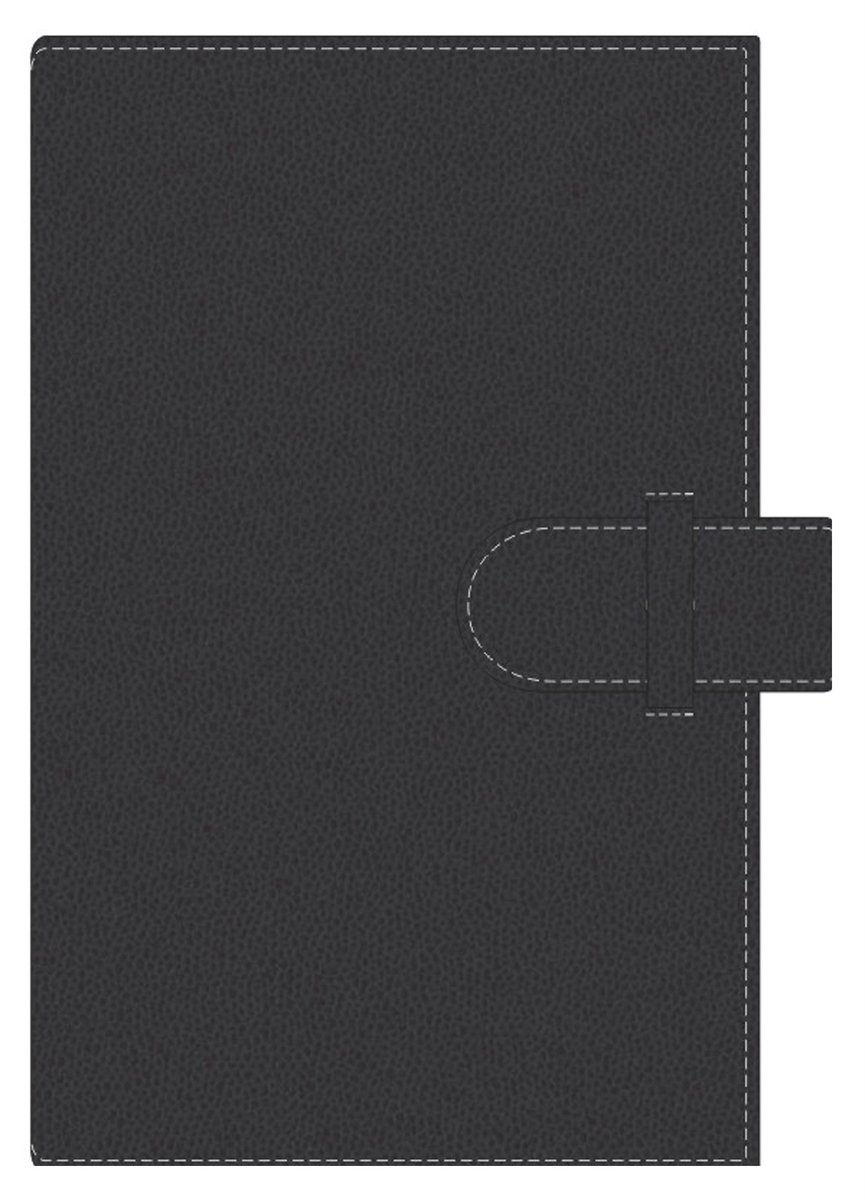 Pierre Belvedere Executive A5 Notebook, Refillable, Black (177210