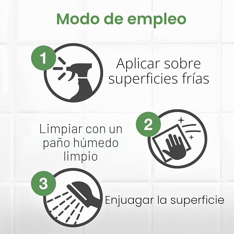 Spray limpiador especializado en acero inoxidable, 435 ml