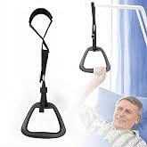 MUROCEA Bed Trapeze for Elderly - Bedroom Pull-Up Handle, Bed Mobility Aid Bracket Accessories for Disabled Injured Patients, Supports 110 lbs, 1 Pcs (Not Include Bar)