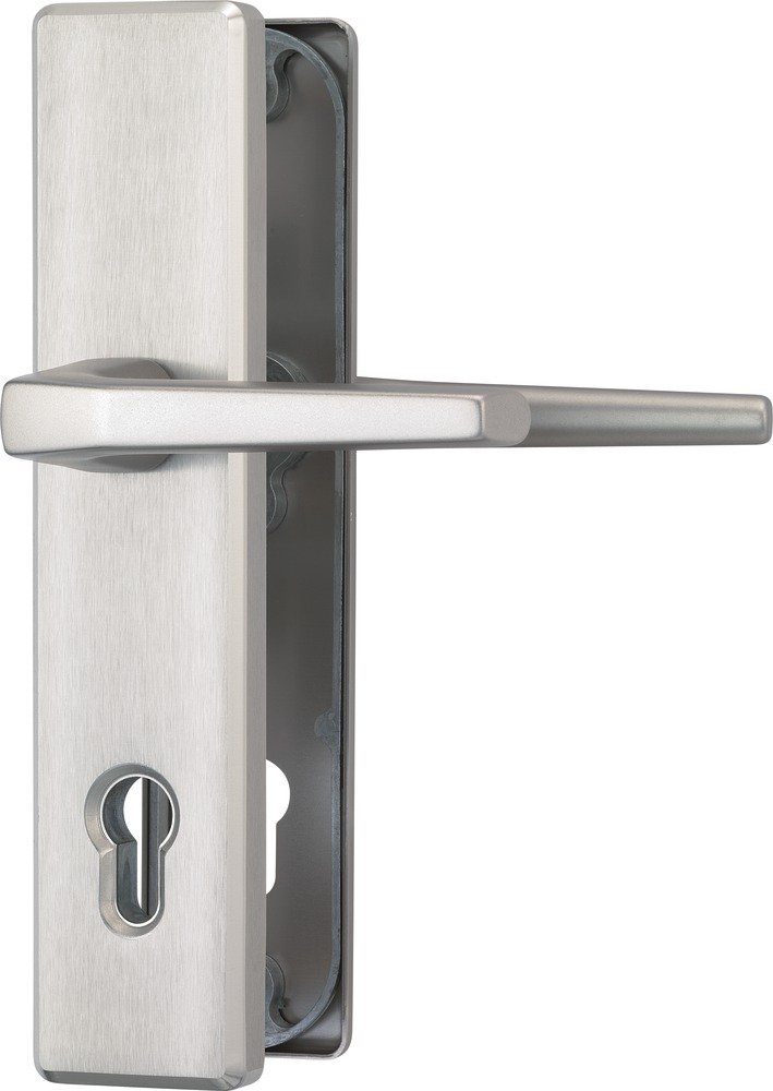 ABUS HLS214 F9 Double Handle Stainless Steel 31699 Door Security Fitting (Packaging May Vary)