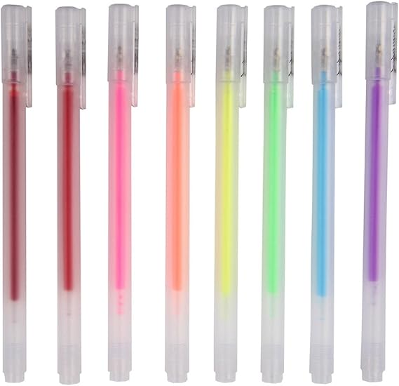 Paperchase Multi Gel Pens Pack of 8 Amazon.co.uk Office Products