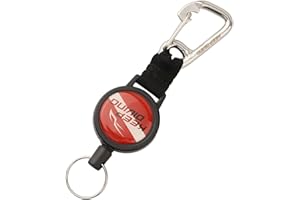 Adjustable Scuba Diving Lanyard with 316 Stainless Steel Hook for BCD – Anti-Loss Retractable Rope for Snorkeling, Freediving