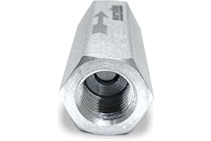 TL TOPLINE 3/8 NPT Port Hydraulic In-Line Check Valve, 5000 PSI TL316