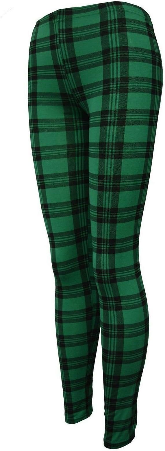 Islander Fashions Womens Plain Stretchy Leggings Ladies Full Length Printed Skinny Legging Pants S/3XL