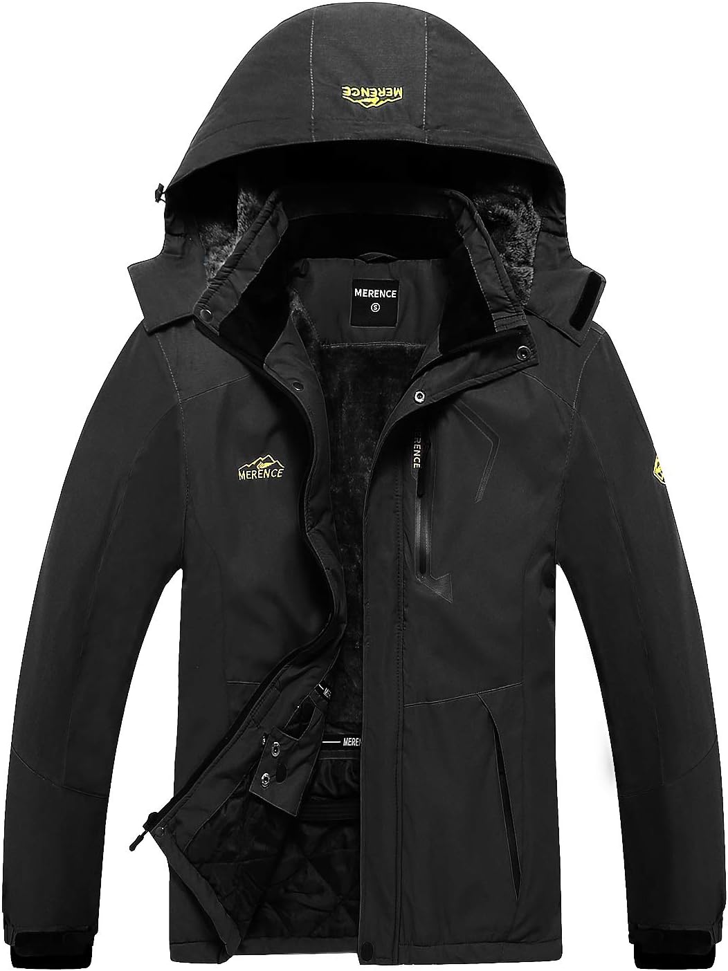 Men's Mountain Waterproof Ski Jacket Windproof Rain Jacket