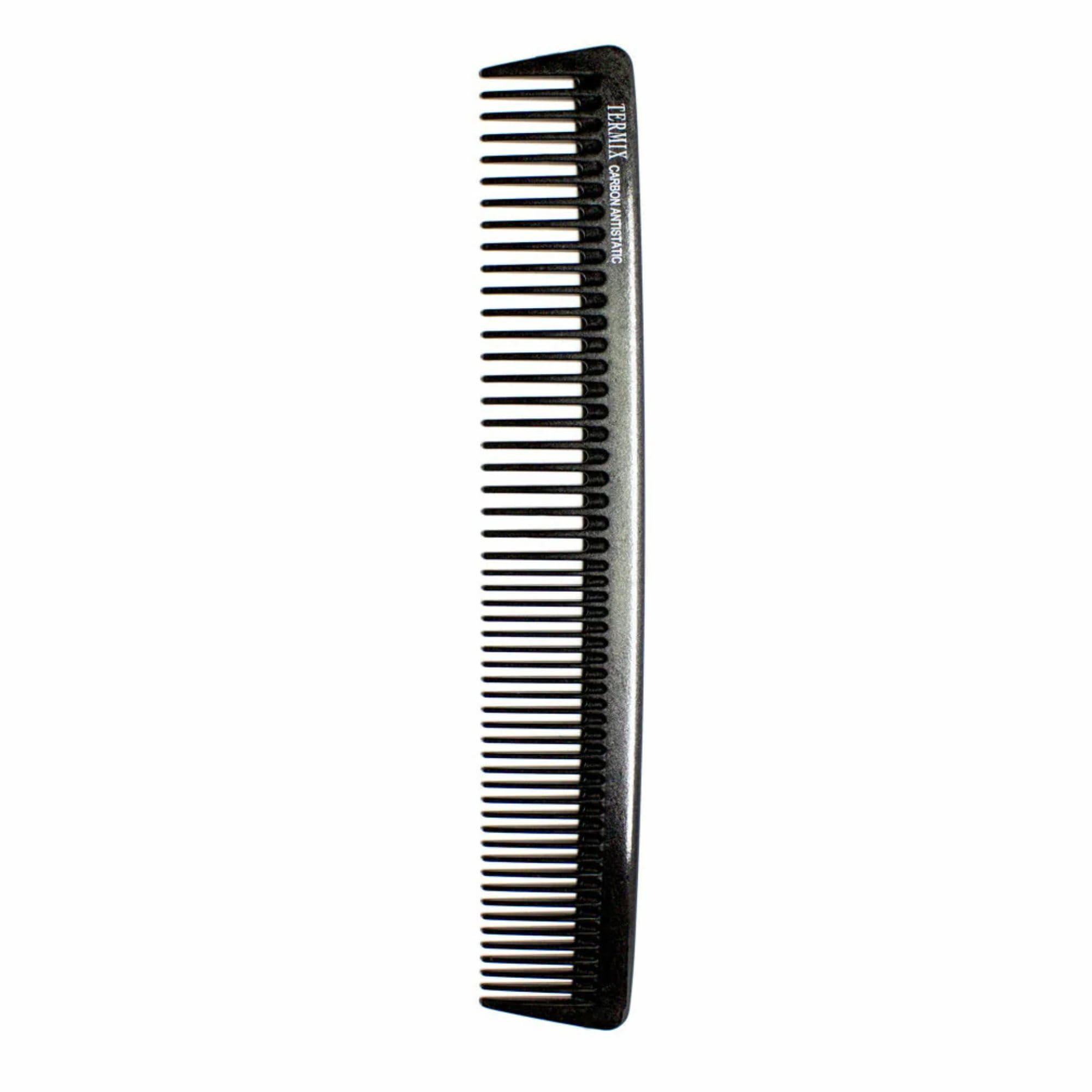 Termix Professional Carbon Comb For Cutting and Curling Treatments Comb with highly resistant and durable fibre Antistatic and resistant to high temperatures