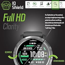 IQShield Screen Protector Compatible with Garmin