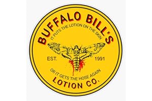 STICKERU Buffalo Bill's Lotion Co. Bumper Sticker Vinyl Decal 5 inches