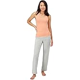 Hanes womens Originals Loungewear Set, Comfywear Rib Tank & Lounge Pants, 2-piece Set