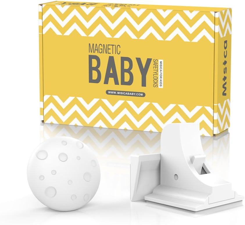 Misica Baby Safety Magnetic Locks (16locks+4keys)