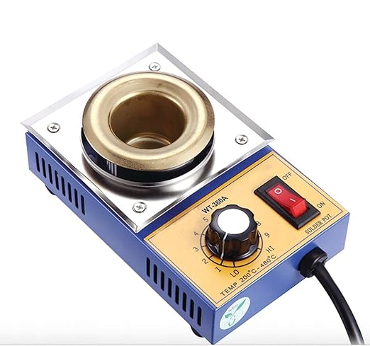 Solder - Bote de 100 W para soldadura, estaño, plomo, cobre, cruz y soldadura