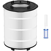 Vickmons 27002-0100s Pool Filter Cartridge Replacement, Compatible with Pentair's PLM100 and System 2 Modular Media Pool Filter with Air Bleed Assembly, 100 Sq. Ft