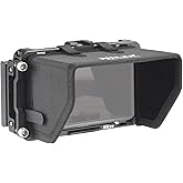 Nitze Cage Kit for Atomos Ninja V/Ninja V+ / Shinobi/Ninja/Ninja Ultra/Zato Connect Monitor, with HDMI Cable Clamp and Sunhood - JT-A02B