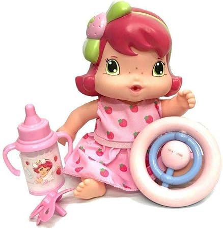 Boneca Baby Moranguinho Amiguinha com Acessórios