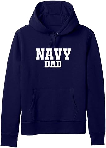 navy dad hoodie