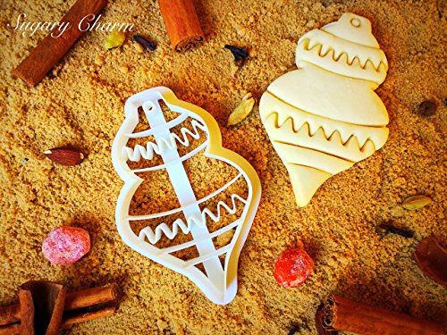 Christmas Tree Finial Ornament Cookie Cutter