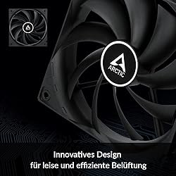 ARCTIC F12 (5 Pack) - 120 mm Standard Case Fan, Low