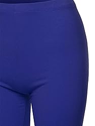 A2Y Basic Solid Cotton Mid Thigh High Rise Biker