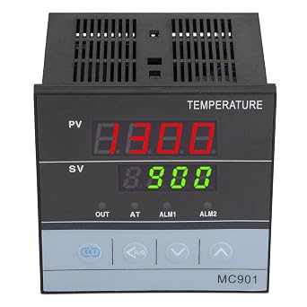 Fasizi Digital STC-1000 - Termostato multiuso del regolatore di temperatura 220V con il sensore