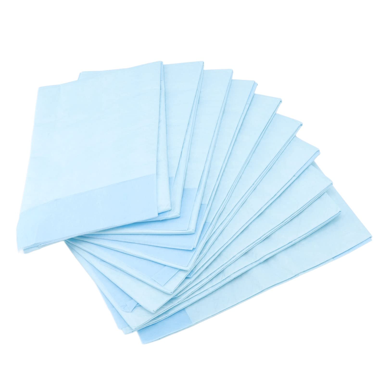 10 Pack Disposable Bed Pads, Heavy Absorbency Incontinence Pads, Soft Comfortable Fluff Bed and Chair Bedwetting Protector Pad for Adult, Child, Elder, Patients, Pets