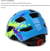 Exclusky Kids Bike Helmet 50-57cm Adjustable Light Blue 5-13 Years view 6