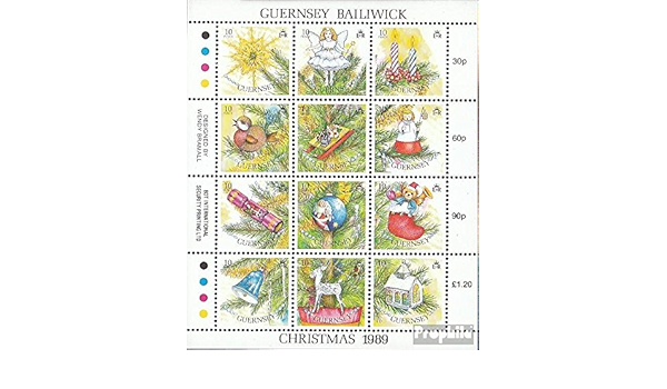 Amazon Com United Kingdom Guernsey 470 481 Sheetlet Complete Issue Unmounted Mint Never Hinged 19 Christmas Stamps For Collectors Toys Games