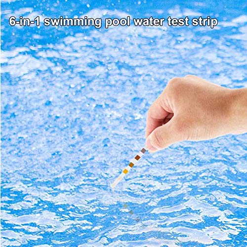 YESREKA Spa Test Strips For Hot Tubs 6 in 1Hot Tub Testing Strips for
