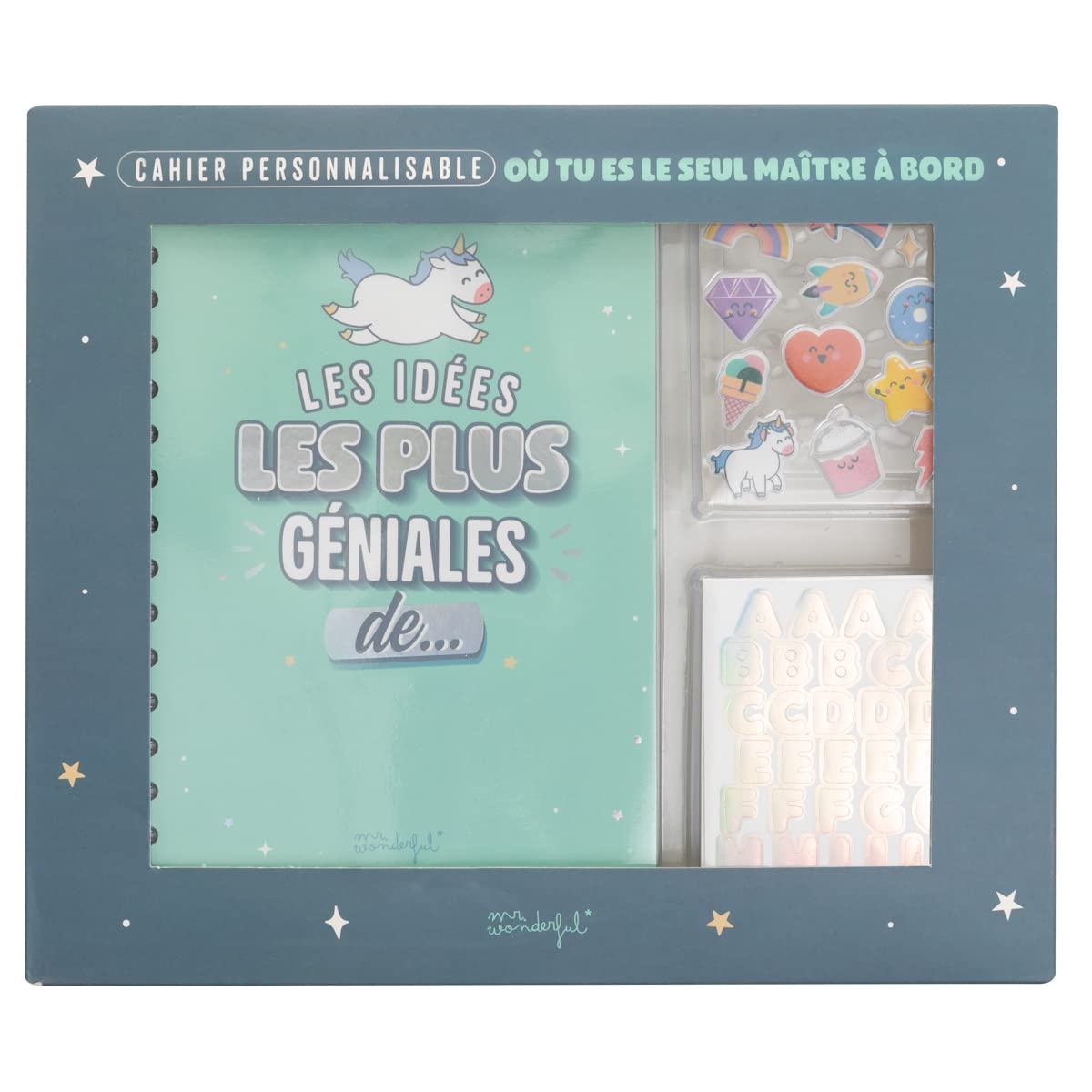 Mr. Wonderful Personalised Notebook - The most awesome ideas from