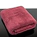 BC BARE COTTON Luxury Hotel & Spa Towel Turkish Cotton Oversized Bath Sheets - Cranberry - (40x80 inches, Set of 1)