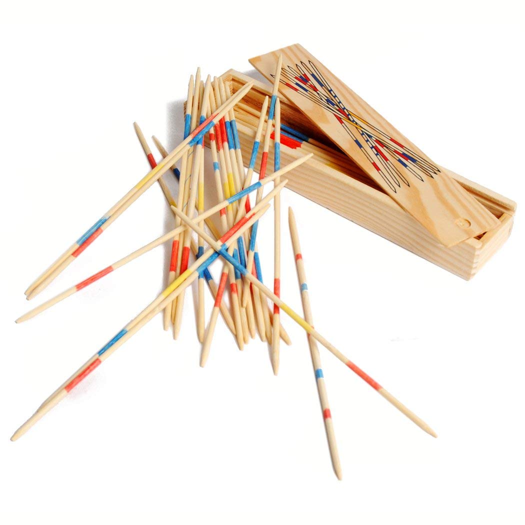 Wooden Boxed Pick Up Sticks Mikado Set