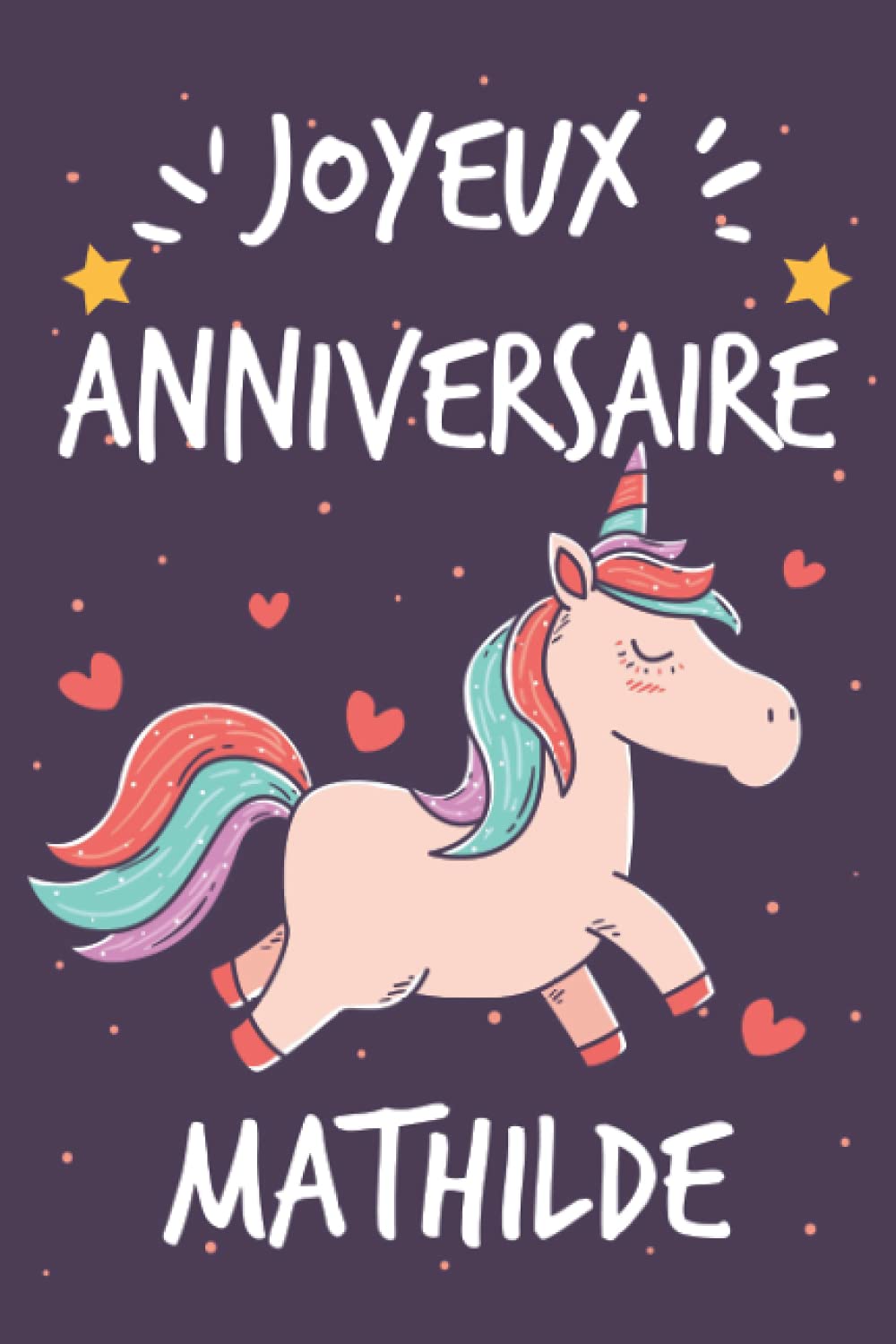 Amazon In Buy Joyeux Anniversaire Mathilde Cadeau Personnalise Pour Mathilde Carnet De Notes Licorne Personnalisable Cadeau D Anniversaire Pour Femme Fille Ado Ou Amie French Edition Book Online At Low Prices In India